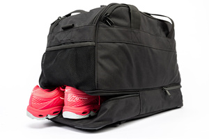 <span class=keywords><strong>Bolsa</strong></span> Deportiva Grande <span class=keywords><strong>de</strong></span> 60L, <span class=keywords><strong>Bolsa</strong></span> <span class=keywords><strong>de</strong></span> <span class=keywords><strong>Viaje</strong></span> <span class=keywords><strong>de</strong></span> Poliéster 600D con Compartimento para Portátil, Cierres Resistentes para Deportes y Fitness - Product Image 4