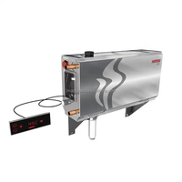 Générateur de vapeur humide électrique Harvia, machine à vapeur en acier inoxydable avec panneau de commande numérique pour spa domestique et commercial
