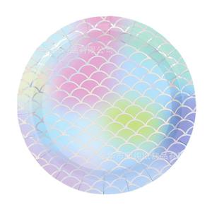 Artículos para Fiesta de Sirenas para 10 Personas, Vajilla Desechable para Fiesta Oceánica, Cumpleaños de Niñas, Baby Shower, Suministros para Fiesta Todo en Uno - Product Image 5