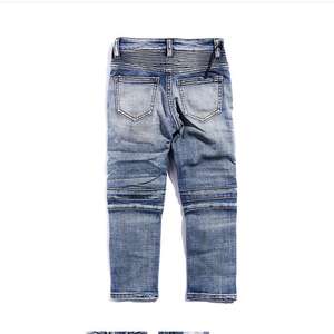 Pakaian Jins Denim Anak Laki-laki, Pakaian Jins Musim Gugur Gaya Hip Hop untuk Anak Laki-laki - Product Image 6