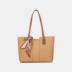 Usine OEM Vente en Gros Nouvelle Arrivée BAGCO Marque 6 Couleurs Grand <span class=keywords><strong>Sac</strong></span> Cabas Épaule avec Ruban <span class=keywords><strong>Sac</strong></span> à Main Femme <span class=keywords><strong>Sac</strong></span> <span class=keywords><strong>Fourre</strong></span>-<span class=keywords><strong>Tout</strong></span> en <span class=keywords><strong>Cuir</strong></span> PU Personnalisé - Product Image 3
