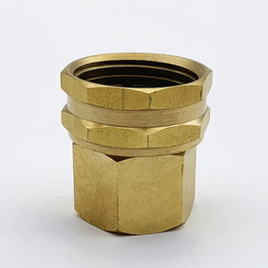 Adaptateur de tuyau d'arrosage en laiton, 3/4 pouces à 1/2 14 Npt, connecteur fileté femelle pour outils d'arrosage - Product Image 2