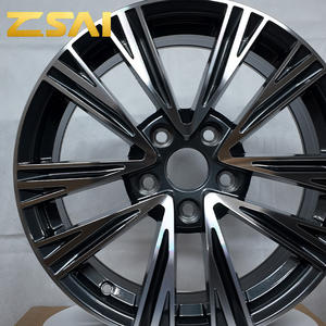 Velg Mobil Modifikasi Aluminium Alloy 17 18 19 20-inci Terlaris 5x112 5x114.3 Velg Mobil Cor Cocok untuk Audi - Product Image 5
