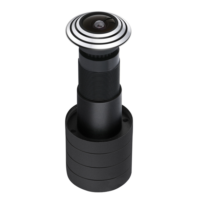 LEDEAST HK-MYTY-5V 1080P WiFi Smart Peephole Camera with Wide-Angle Fisheye Lens Audio Door Viewer for Home Security