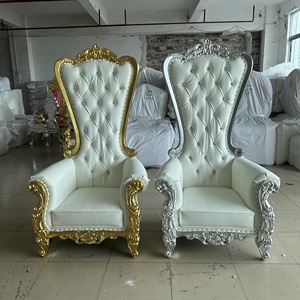 Prezzo all'ingrosso trono <span class=keywords><strong>d</strong></span>'<span class=keywords><strong>argento</strong></span> <span class=keywords><strong>sedia</strong></span> di nozze per <span class=keywords><strong>la</strong></span> sposa e <span class=keywords><strong>la</strong></span> <span class=keywords><strong>sedia</strong></span> dello sposo - Product Image 3