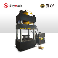 Presse hydraulique à quatre colonnes YQ32-315 de 315 tonnes pour le repoussage profond, l'estampage, le pliage et le bordage de tôles métalliques lourdes