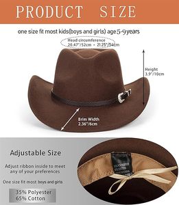 Chapeaux de <span class=keywords><strong>Cowboy</strong></span> Cosplay personnalisés pour enfants Western 2024, à large bord, pour fête, haute qualité, bon marché, <span class=keywords><strong>chapeau</strong></span> de <span class=keywords><strong>Cowboy</strong></span> - Product Image 3