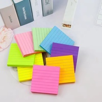 Ensemble de blocs-notes personnalisés imprimés sur mesure pour la promotion, blocs-notes adhésifs promotionnels personnalisés