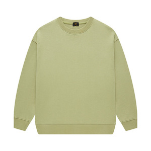 Sweat-shirt décontracté <span class=keywords><strong>à</strong></span> col rond pour enfants, coupe ample, en coton doublé polaire 300 GSM, couleur unie <span class=keywords><strong>taupe</strong></span> et blanc, avec logo personnalisé, vente en gros, haute qualité - Product Image 6