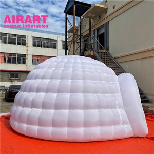 Tienda de cúpula inflable con soplador de aire de una puerta Blanca nueva, cúpula de <span class=keywords><strong>yoga</strong></span> caliente inflable, <span class=keywords><strong>estudio</strong></span> de <span class=keywords><strong>yoga</strong></span> en casa en gran oferta - Product Image 6