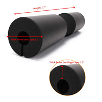Fourniture d'usine Logo personnalisé Durable Gym Haltérophilie Hanche Poussée Squat Cou Épaule Mousse De Protection Barbell Pad