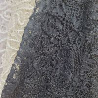 Prix de gros Serviettes multicolores Tissu Fil Blanc Dentelle 100% Polyester Tissu Broderie Dentelle pour Vêtement de Dame Tissu