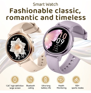 AK88 AK76MAX jam tangan cerdas, arloji cerdas dengan kebugaran & pelacak tidur, Encoder putar fungsi panggilan telepon Game Reloj gelang silikon - Product Image 2