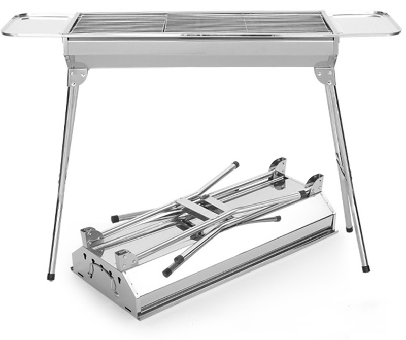 POP Backyard Charcoal BBQ Stove Grill Portable Folding Charcoal Bbq Stove