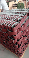 Bande abrasive en oxyde d'aluminium à joint de raccord durable 17y, prix usine pour le meulage de l'acier inoxydable CE