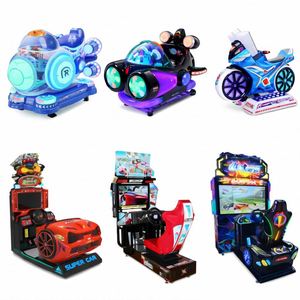 เครื่องจำลองการแข่งรถ 4 มิติ พร้อมจอภาพและที่นั่งแบบอินเทอร์แอคทีฟ ระบบเกมขับรถในห้องนักบิน อุปกรณ์เกมแข่งรถ - Product Image 3
