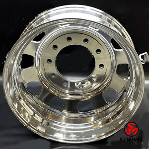 Jantes de camion personnalisées SJ Rims 22,5 24,5 pouces 10 trous en aluminium chromé pour camions légers Volvo <span class=keywords><strong>Scania</strong></span> - Product Image 1