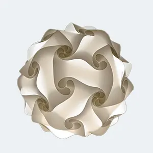 गर्म बेच बुद्धि रोशनी 30 टुकड़े पहेली आरा आधुनिक नई डिजाइन उपकरण Lampshade के
