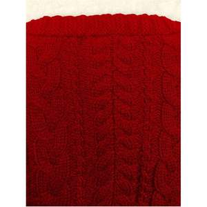 Cárdigan de punto personalizado para mujer, estilo cruzado, manga larga, transpirable, ligero, informal, para otoño - Product Image 3