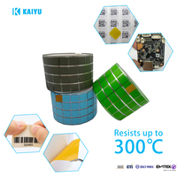Haute température 300 ℃   Étiquettes autocollantes KAIYU, marqueur de câbles résistant à l'huile et à la déchirure, pour équipement de four industriel, fabriqué en usine depuis 15 ans