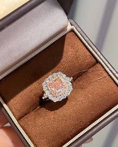 Xinfly 18k gold AU750 <b>Ring</b> 2.0ct Lab Diamond <b>Ring</b> Engagement Jewelry Fashion <b>Wedding</b> Band Custom Design - Product Image 6