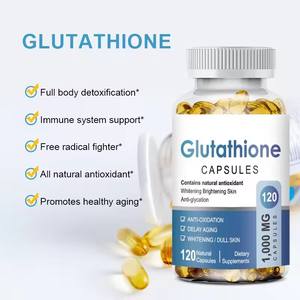 L-<span class=keywords><strong>Glutathione</strong></span> Softgels Capsules Huidverlichtende Verhelderende Glow Liposomale Vitamine C D3 Complex Huidverzorging Collageen Supplement - Product Image 2