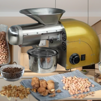 Nouvelle Presse à Huile Commerciale Automatique en Acier Inoxydable Luoyu, Capacité 50 kg/h, pour l'Extraction d'Huile de Sésame, de Noix et de Noix de Coco