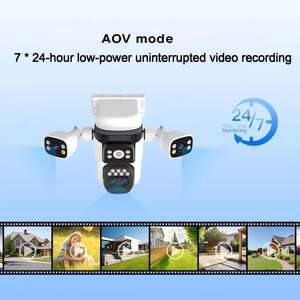 Telecamera di Sicurezza AI per <span class=keywords><strong>Casa</strong></span> Intelligente 12MP PTZ con Tracciamento Automatico Zoom 10x Wireless WiFi Sensore CMOS IP66 Visione Notturna a Colori per Esterni Cloud - Product Image 5