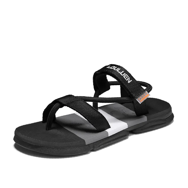 custom beach flip flops custom logo colorful beach sandals flip flop dual use men flip flops brand