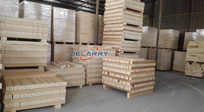 Automatic Wood Sawdust Pallet Block Making Machine Wood Shaving Chips Pallet Feet Compress Machine