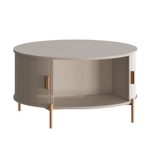 Gabinete de barra de café de 3 puertas Aparador de cocina Comedor de madera Sala de estar Gabinetes de almacenamiento de <span class=keywords><strong>TV</strong></span> - Product Image 6