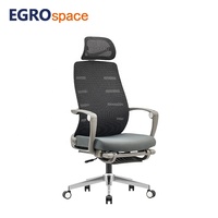 Chaise de bureau ergonomique professionnelle en maille avec support lombaire pour personnel, vente en gros EGROspace Factory