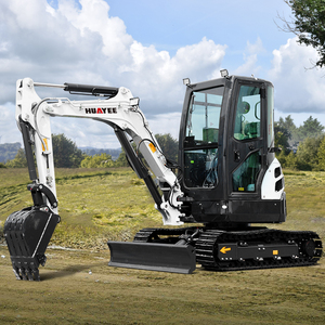 Mini-excavatrice robuste de 3,5 tonnes certifiée EPA pour moteur 3, livraison gratuite, pelle sur chenilles chinoise pour la construction - Product Image 1