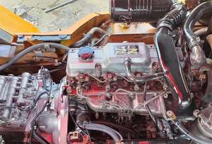 รถยกดีเซล 4 ล้อ 3 ตัน ของแท้จากญี่ปุ่น มือสอง ยางกันลื่นสำหรับงานนอกพื้นที่ ยกสูง 4.5 เมตร รุ่น 7FD30 - Product Image 5