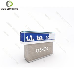 Diseño de Mostrador de Joyería de Vidrio Personalizado, Exhibidor de Joyería con Iluminación - Product Image 5