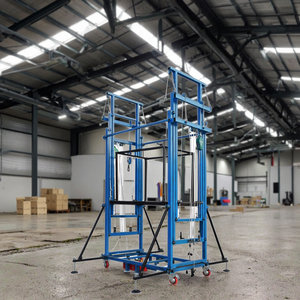 नया इलेक्ट्रिक मचान प्लेटफॉर्म आपूर्तिकर्ता 12 मीटर छोटे कैंची लिफ्ट हवाई काम उठाने वाले प्लेटफॉर्म धातु निर्माण तार रस्सी - Product Image 6