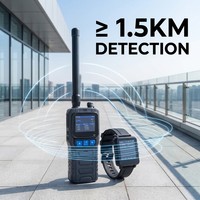 Système de détection de drones portables avec alerte par bracelet, portée de 1,5 km