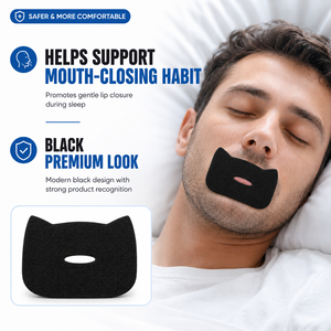 Nastro Adesivo per la Bocca Anti-Russamento con Foro, Non Tossico, Idratante, per una <span class=keywords><strong>Buona</strong></span> Notte, Personalizzabile con Logo - Product Image 3