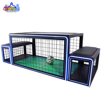 Machine de jeu d'arcade pour enfants et adultes, machine de jeu de sport Subsoccer avec lumière sous la table, table de football pour salle de jeux