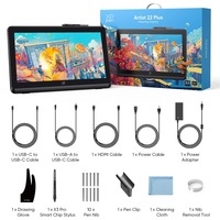 XPPen Artist 22PLUS Tablette graphique 22 pouces Tablette de dessin pour Android Windows-s Mac