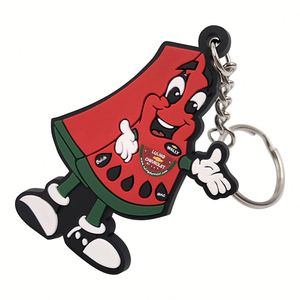 Porte-clés promotionnels en caoutchouc PVC personnalisés de haute qualité avec logo, ouvre-bouteille 3D - Product Image 1