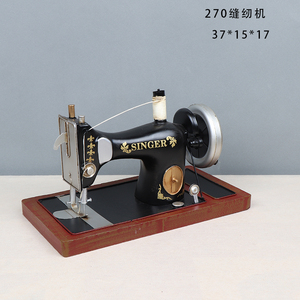 Sewing Machine <strong>Model</strong> Metal <strong>Crafts</strong> With Handmade for Home - Product Image 4