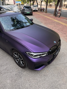 Pellicola TPU per Wrapping Auto, Autoriparante, Cambio Colore Viola Pinot <span class=keywords><strong>Noir</strong></span>, Pellicola di Lusso per Auto con Adesivo Integrato - Product Image 1