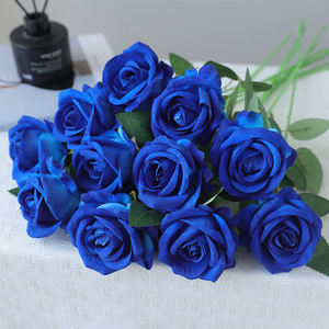 Rosa Artificiale in <span class=keywords><strong>Velluto</strong></span> all'Ingrosso per Decorazioni Casa, Matrimoni, Feste, Bouquet da Sposa e Centrotavola - Product Image 3