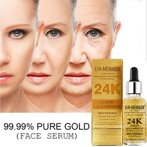 Sérum visage 24K Gold blanchissant hydratant sérum Anti-âge essence de soin de la peau - Product Image 4