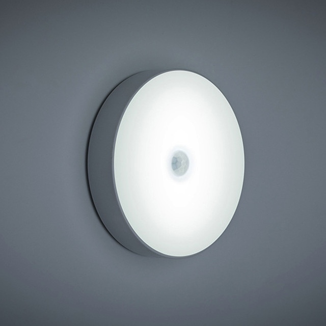 Led Induction Night Light With Infrared Smart Human Body Sensor Lamp