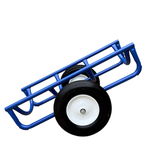 Heavy Duty 500kg Steel Frame Oil Drum Trolley Pneumatic Wheels <strong>Mover</strong> Cart for <strong>Storage</strong> 500kg Capacity Cylinder Cart - Product Image 2