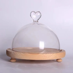 Cúpula de Cristal Transparente Hecha a Mano con Vidrio de Borosilicato de Alta Calidad para Velas Decorativas - Product Image 4