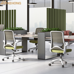 Chaise de bureau de formation <span class=keywords><strong>KOHO</strong></span> Design, chaise en maille, chaise pivotante de haute qualité, chaise en tissu et en maille pour le personnel de bureau, contemporaine et pivotante - Product Image 6