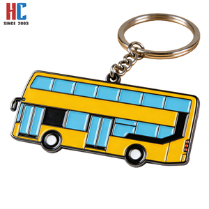 Porte-clés personnalisés en alliage de zinc émaillé sur le thème du transport (bus, train à grande vitesse, autocars, <span class=keywords><strong>moto</strong></span>) – Fabrication en usine depuis 23 ans - Product Image 3